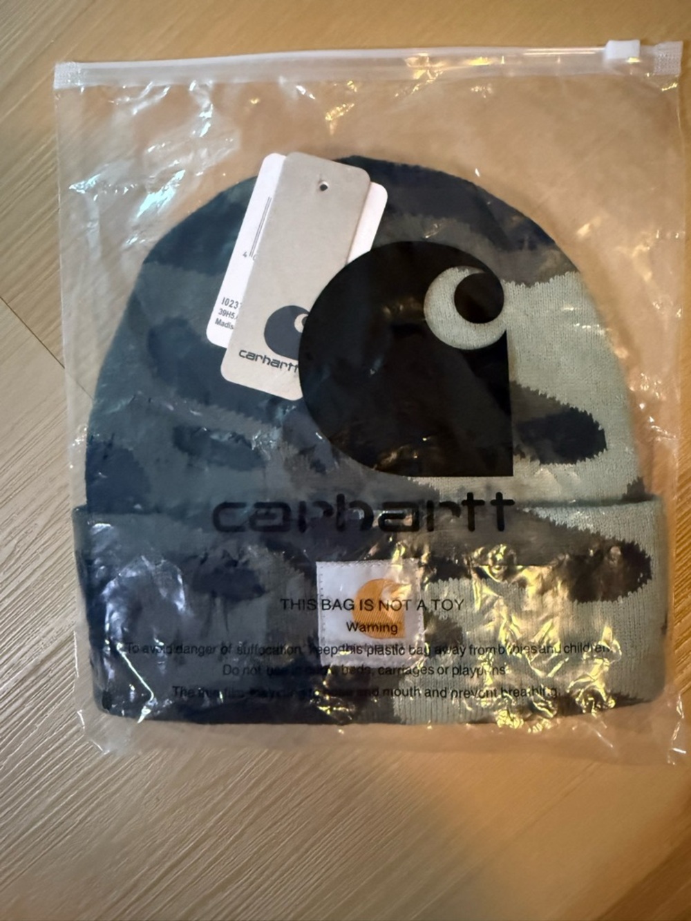 Carhartt Two Tone Camo Knit Beanie